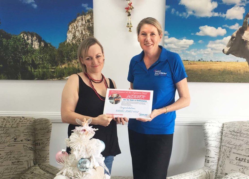 LUCKY WINNERS OF CAPRICORN HOLIDAYS STAYCATIONS ON THE CAPRICORN COAST