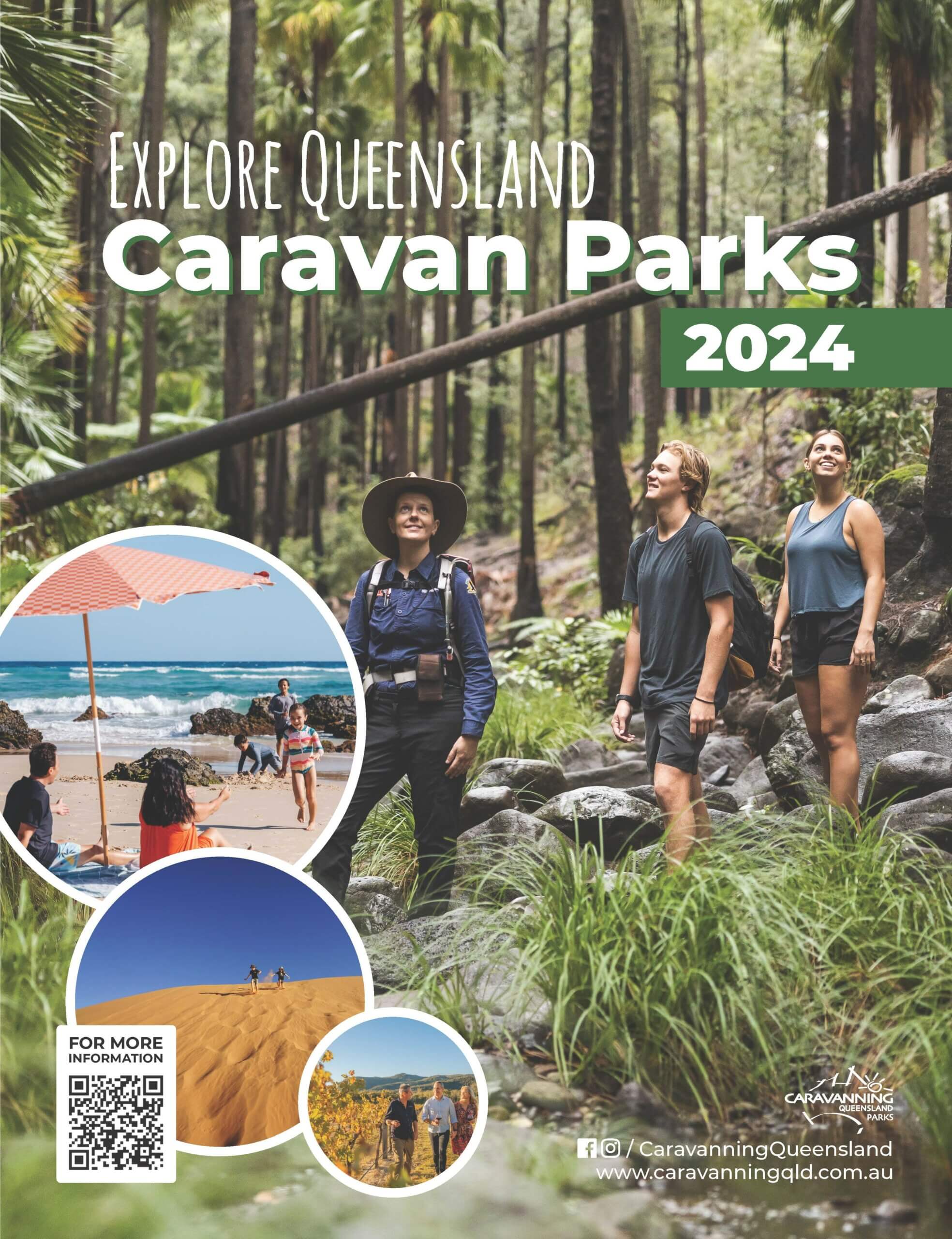 Carnarvon Gorge Lands Front Cover Of The 2024 Explore Queensland   Caravanning QLD Directory Scaled 